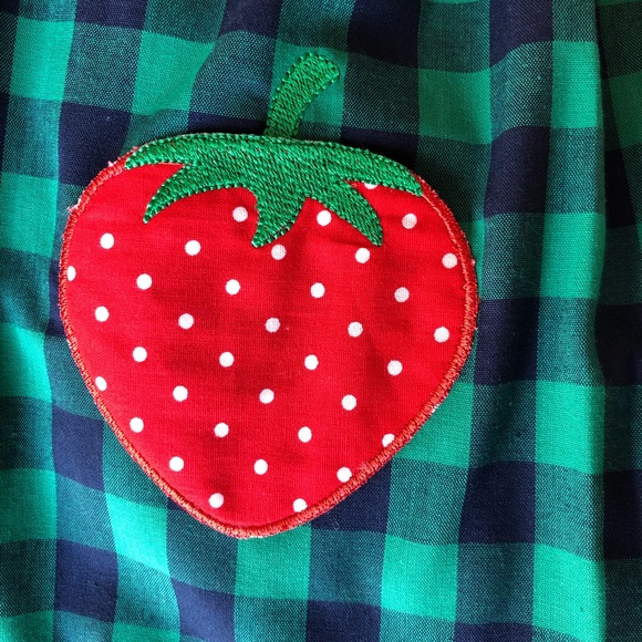 Worn once Will’Beth gingham strawberry dress - Picture 5 of 6